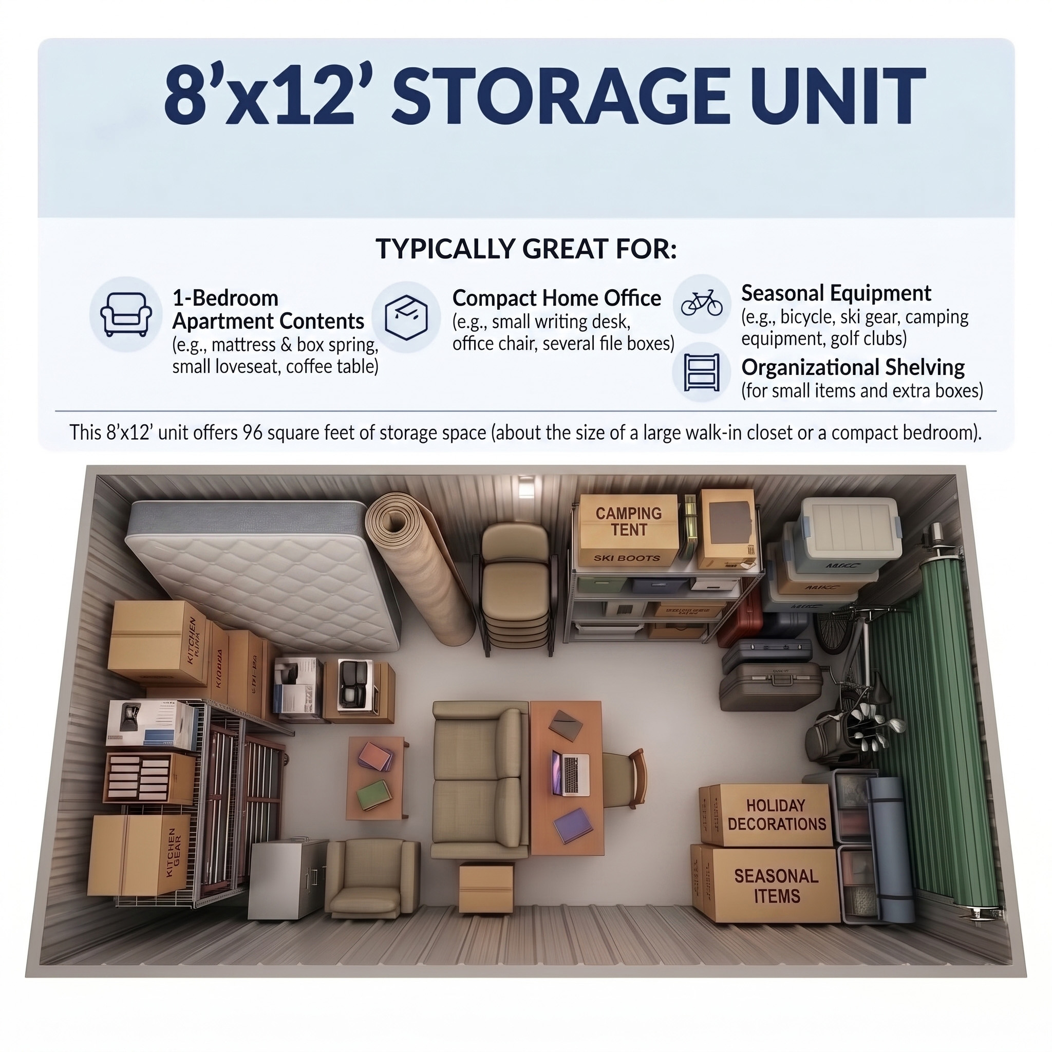8 x 12 Storage Unit